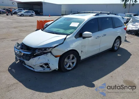 2020 Honda Odyssey Ex-L/Ex-L W/Navi Res z USA, uszkodzony, nr VIN 5FNRL6H77LB053187